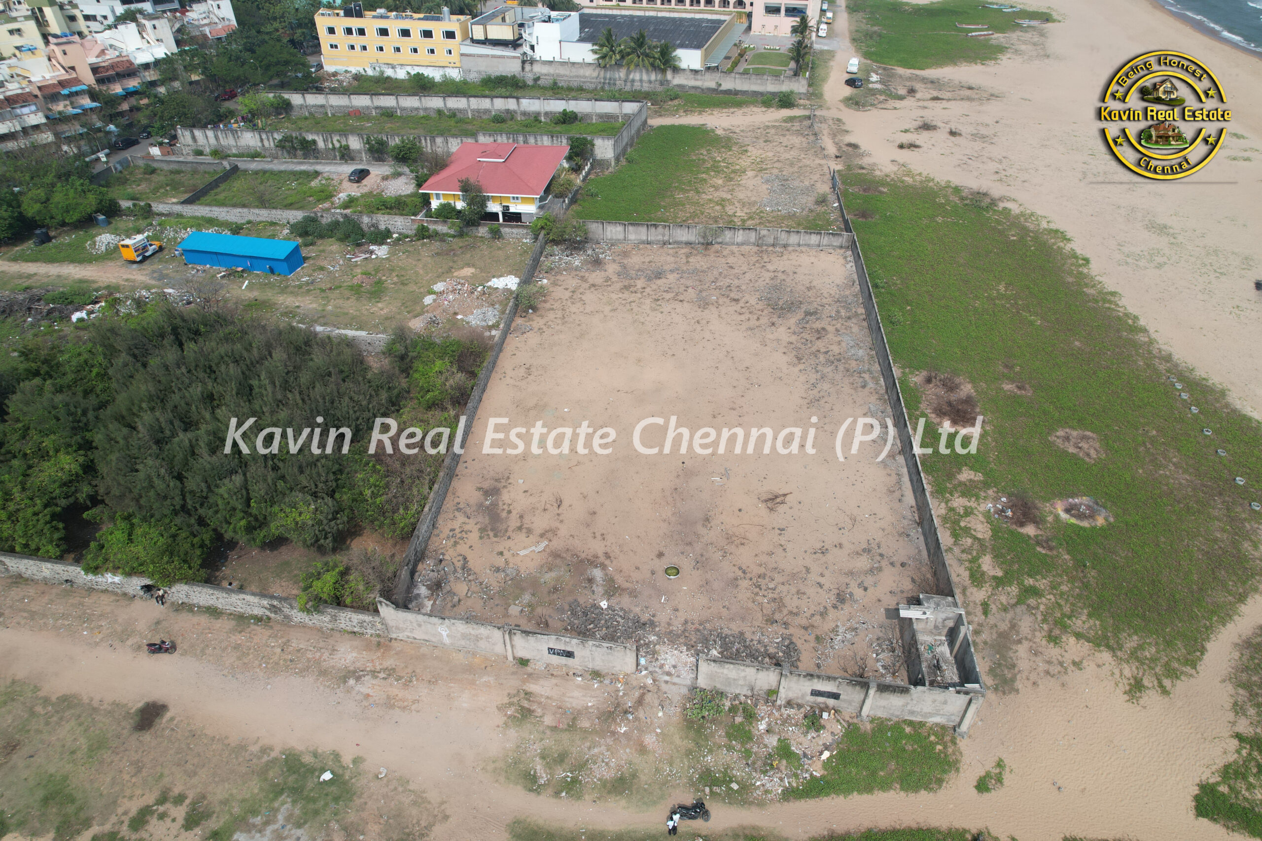Beach End Plot for sale in  ECR Thiruvanmiyur