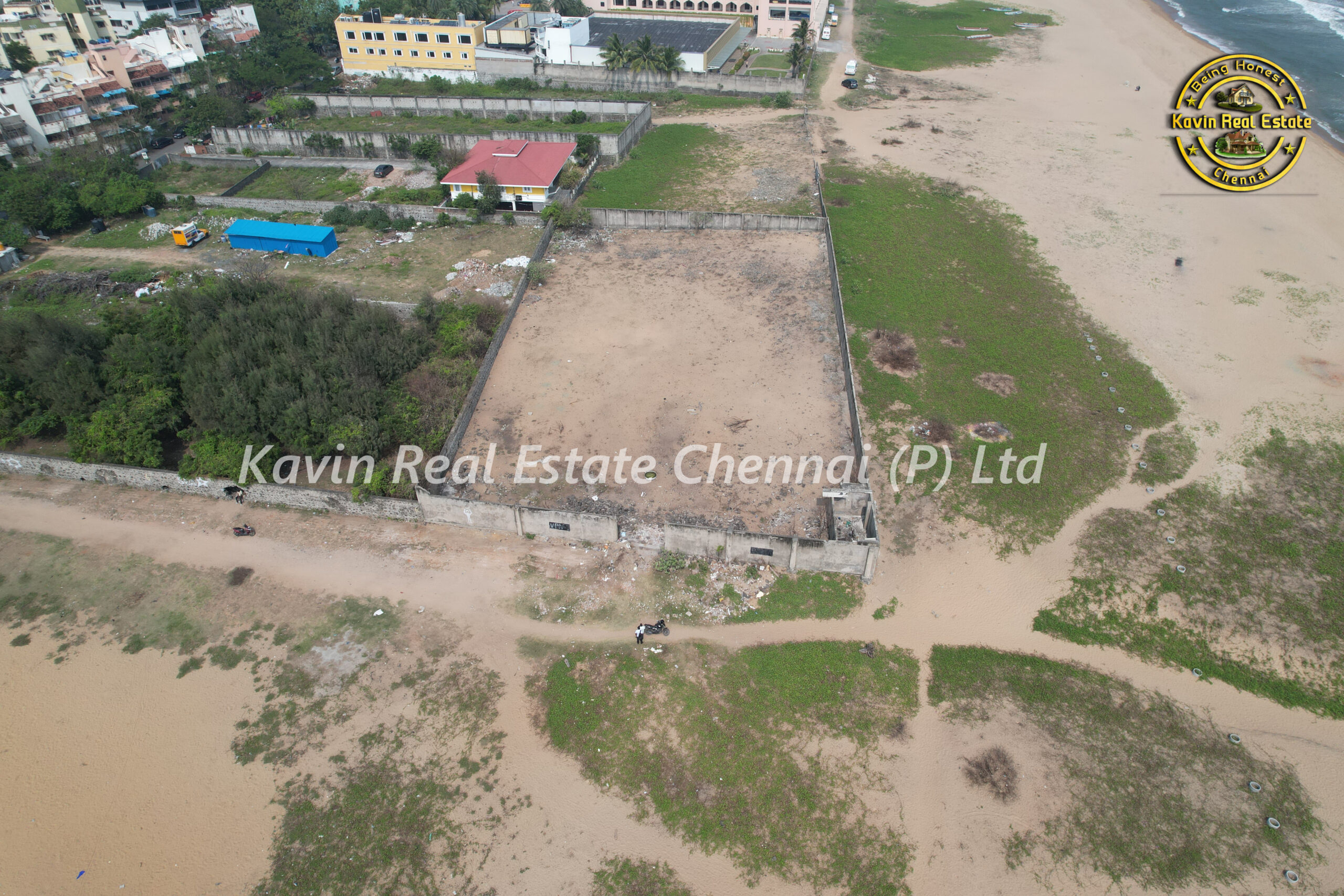 Beach End Plot for sale in  ECR Thiruvanmiyur