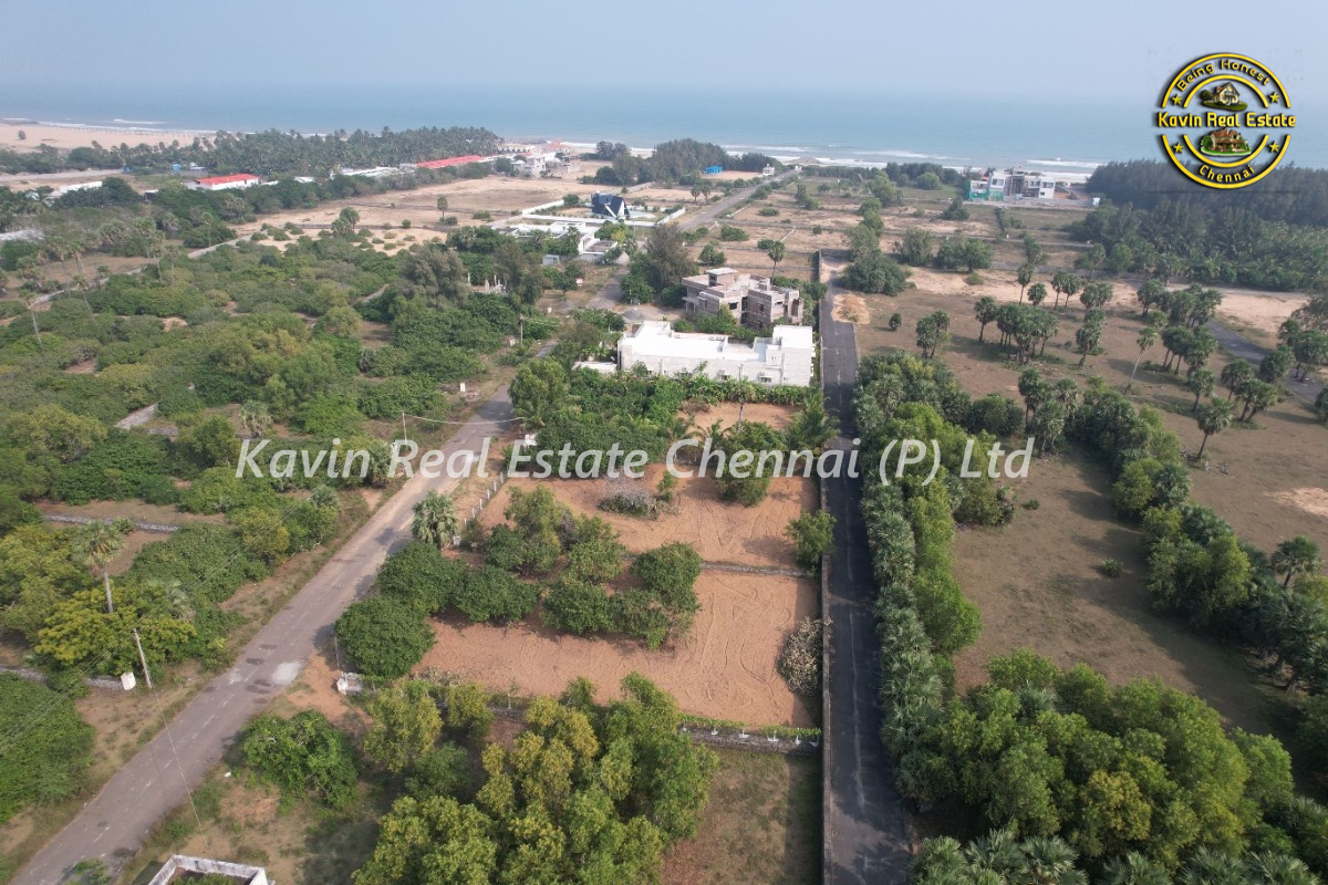 Beach View Plots for sale in ECR Kuvathur Gated Community