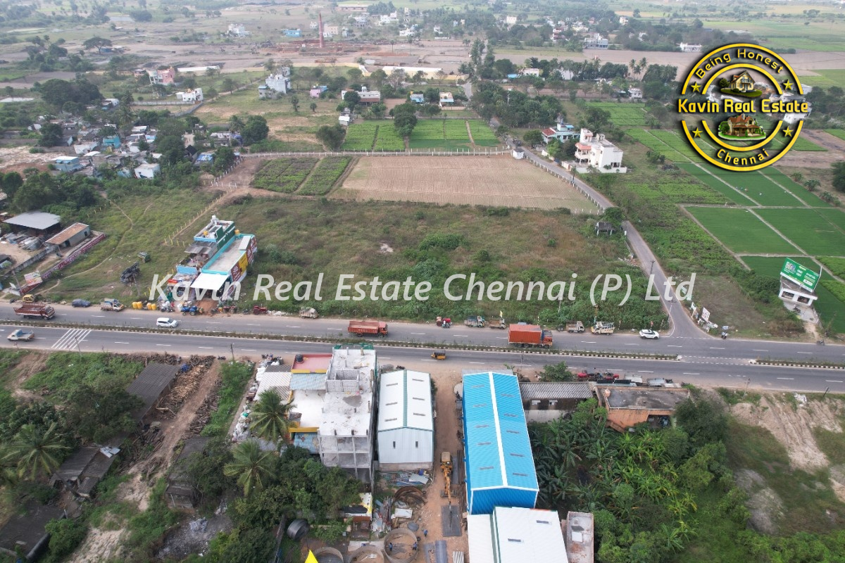 Land for sale on State Highway near Thirunindravur