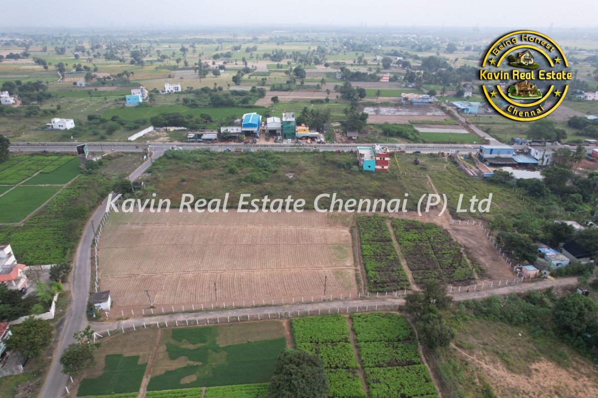 Land for sale on State Highway near Thirunindravur