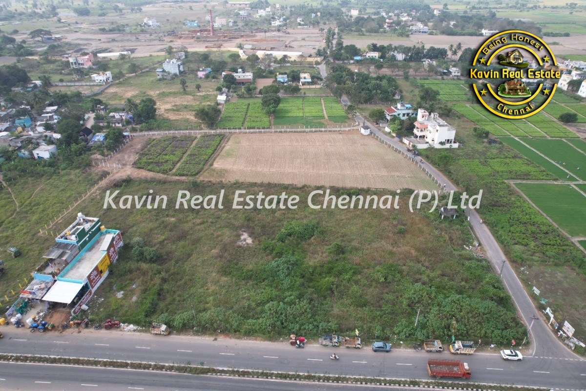 Land for sale on State Highway near Thirunindravur