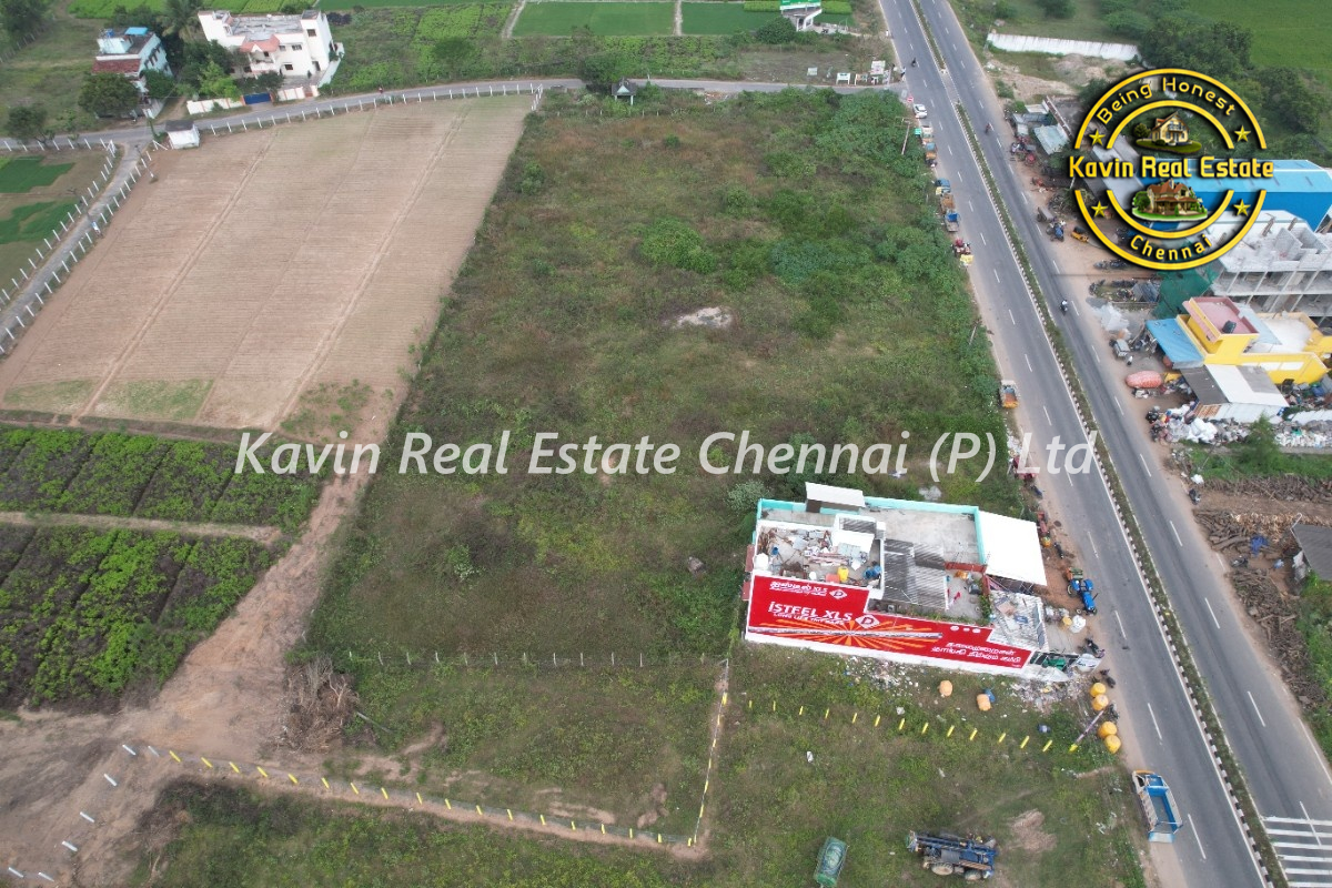 Land for sale on State Highway near Thirunindravur