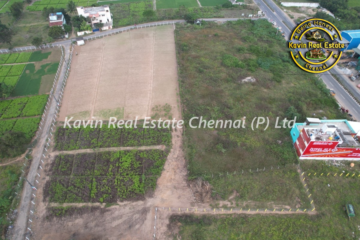 Land for sale on State Highway near Thirunindravur