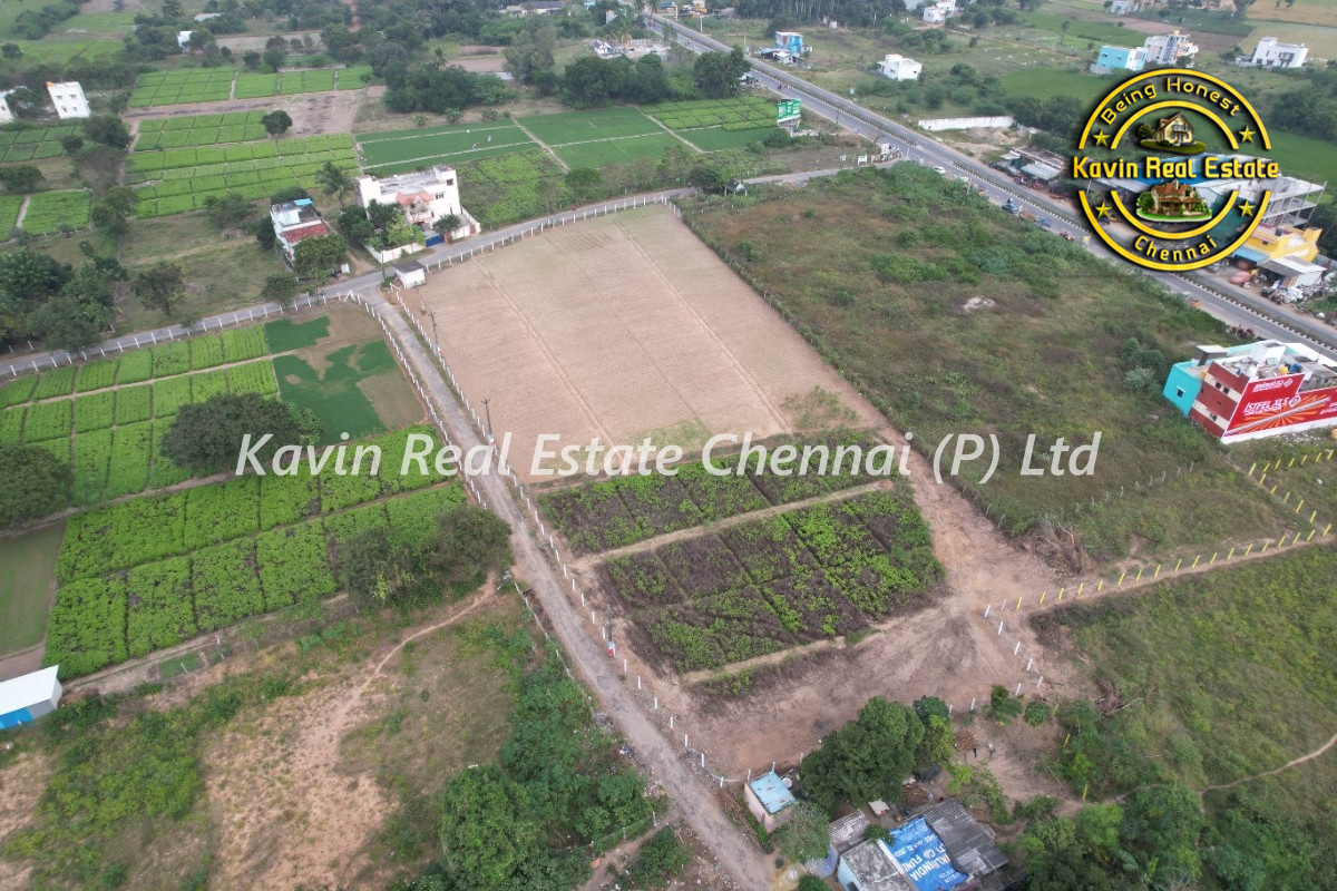 Land for sale on State Highway near Thirunindravur