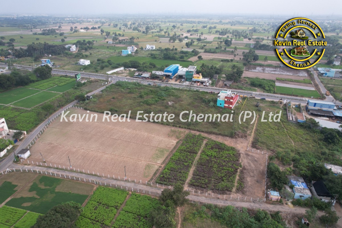 Land for sale on State Highway near Thirunindravur