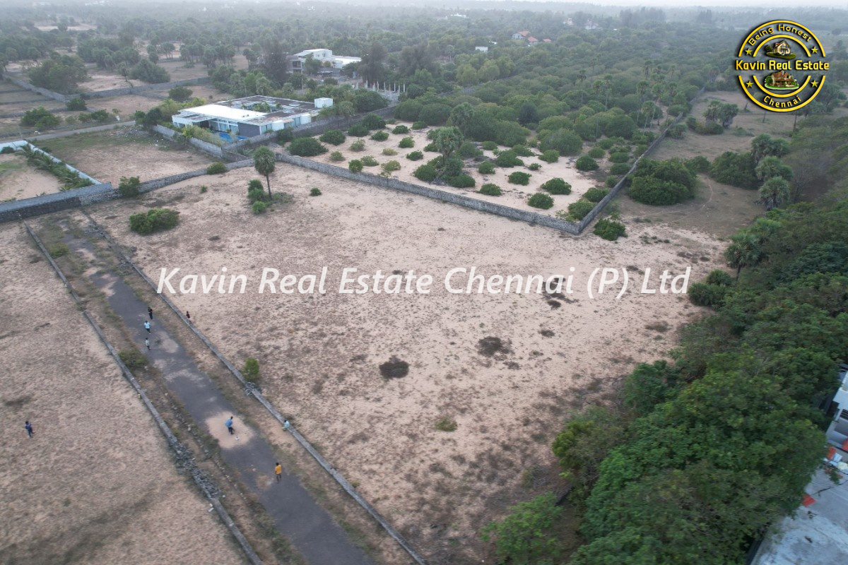 Beach View Land for sale in Kuvathur ECR