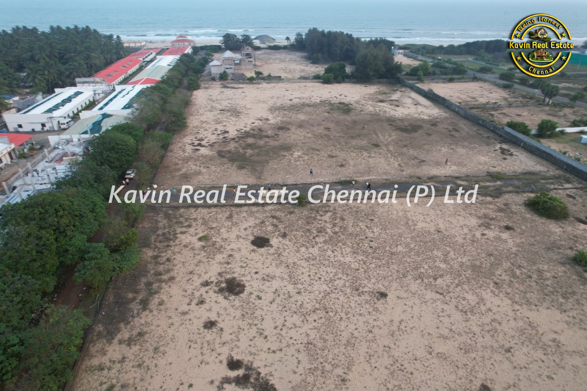 Beach View Land for sale in Kuvathur ECR