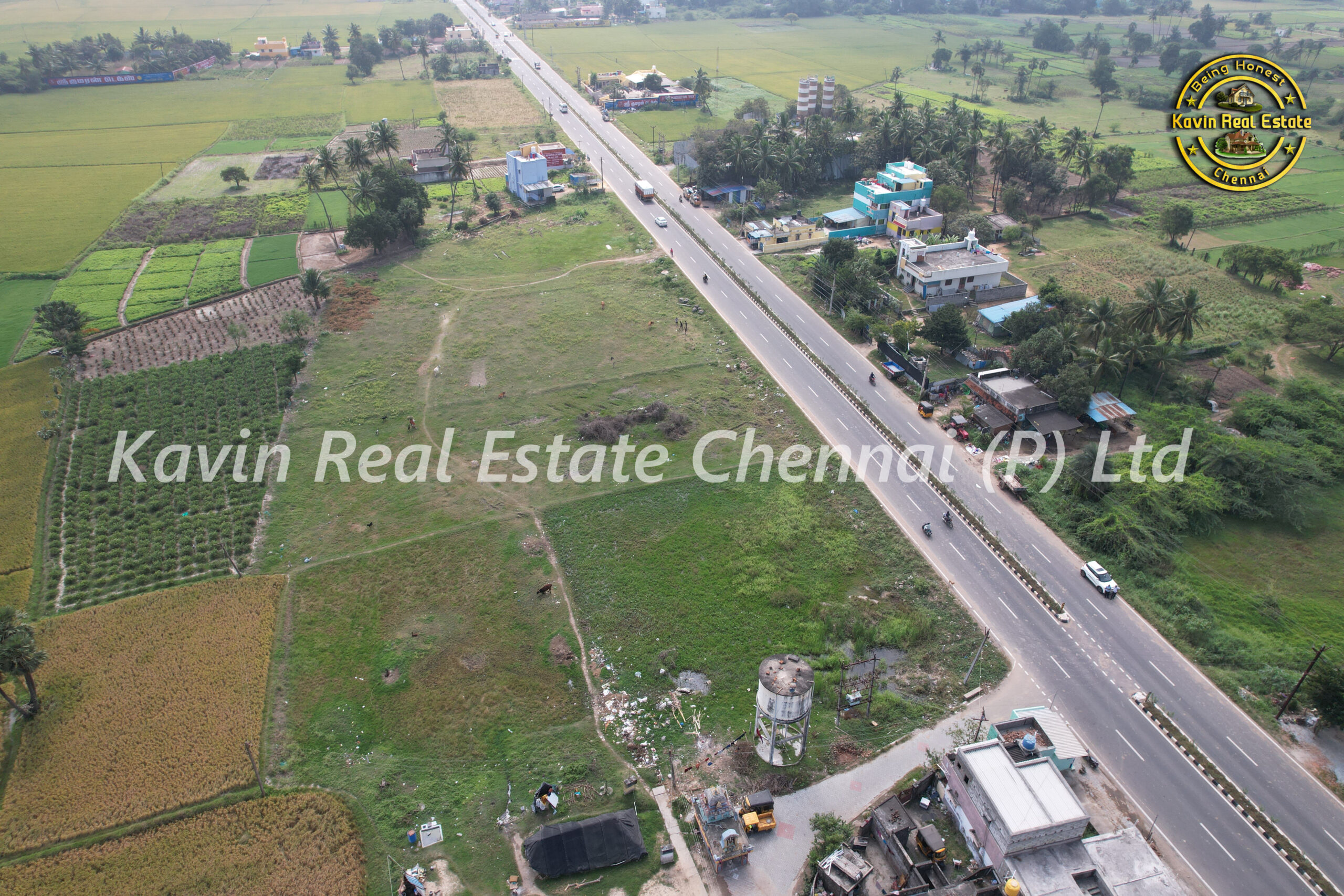 Land for sale On State Highway Thirininravur