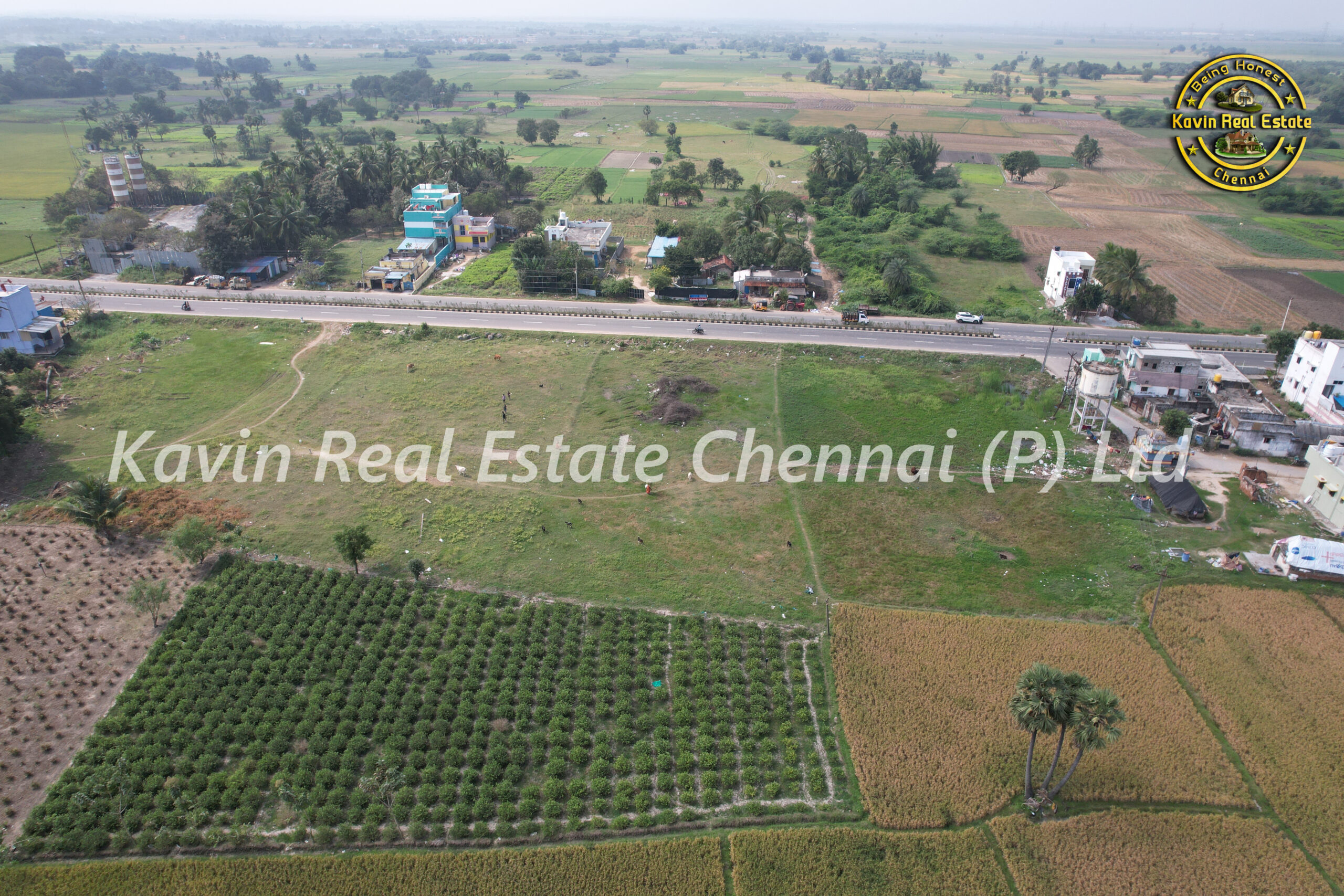 Land for sale On State Highway Thirininravur