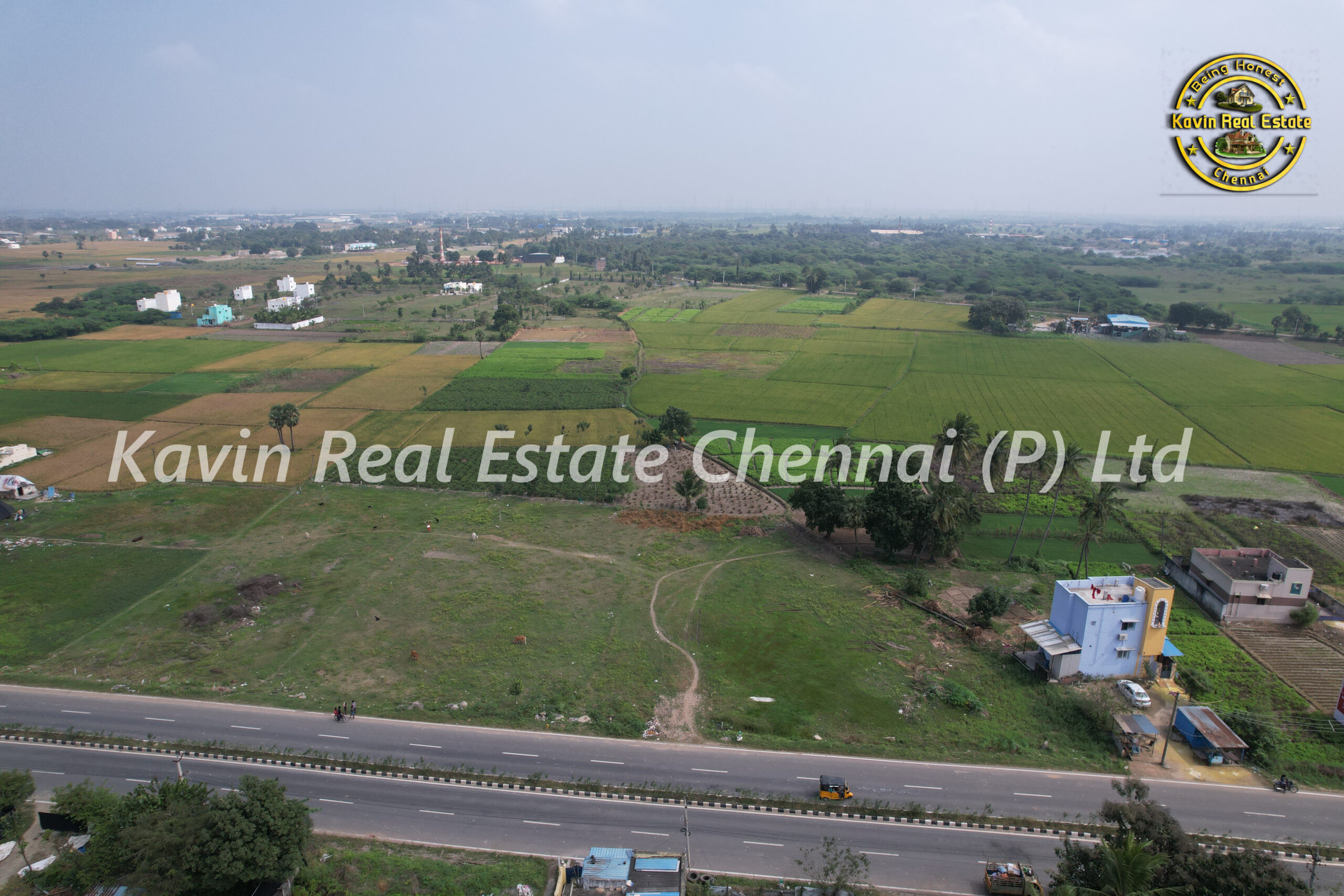Land for sale On State Highway Thirininravur