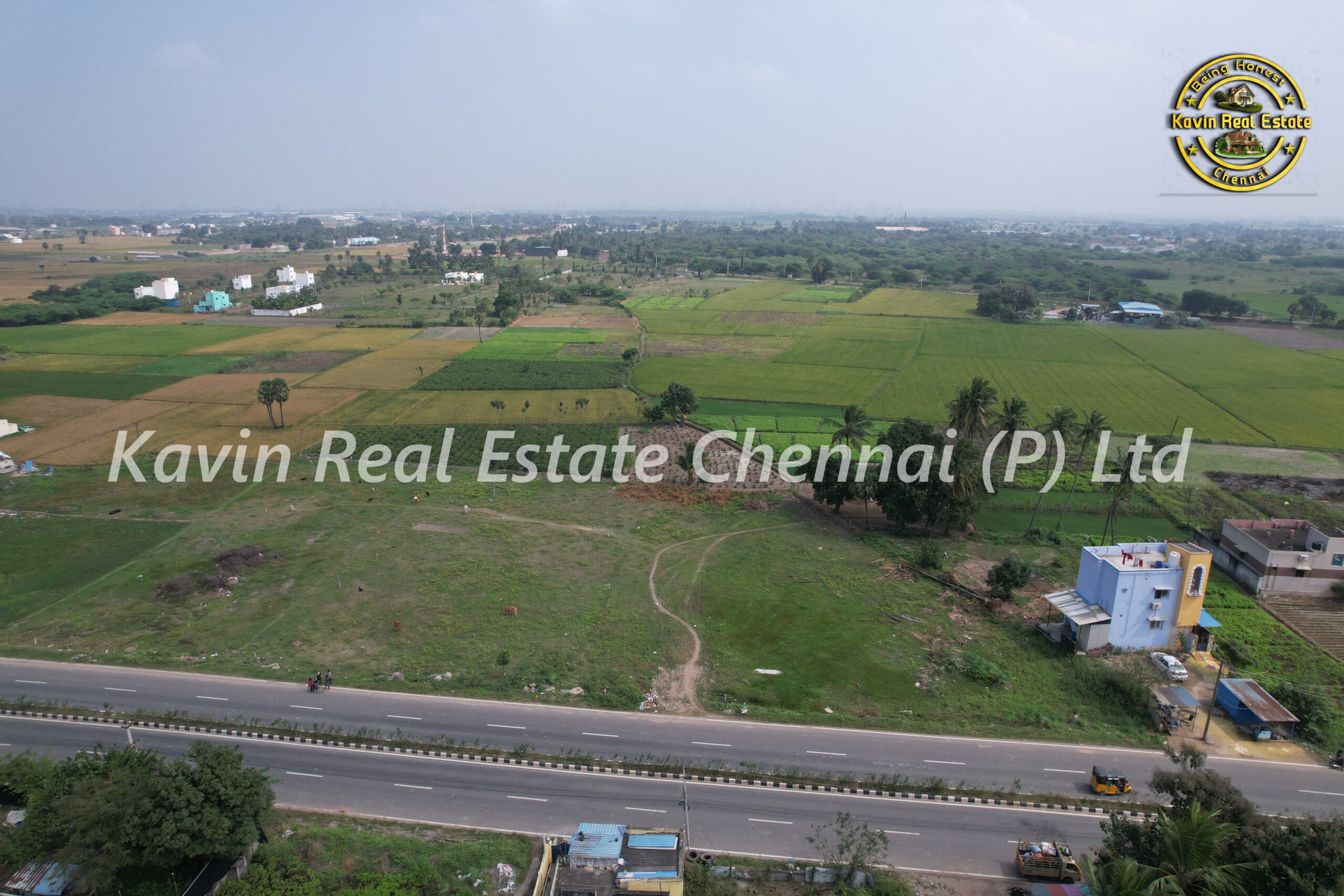 Land for sale On State Highway Thirininravur