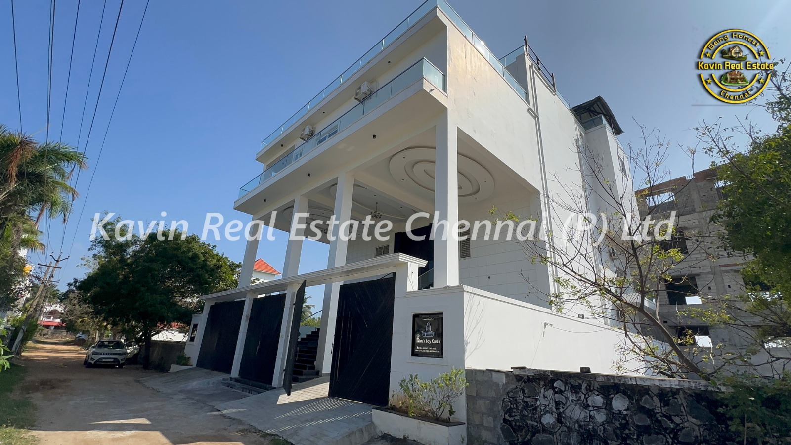 Luxury White Palace for sale in ECR Nemmeli