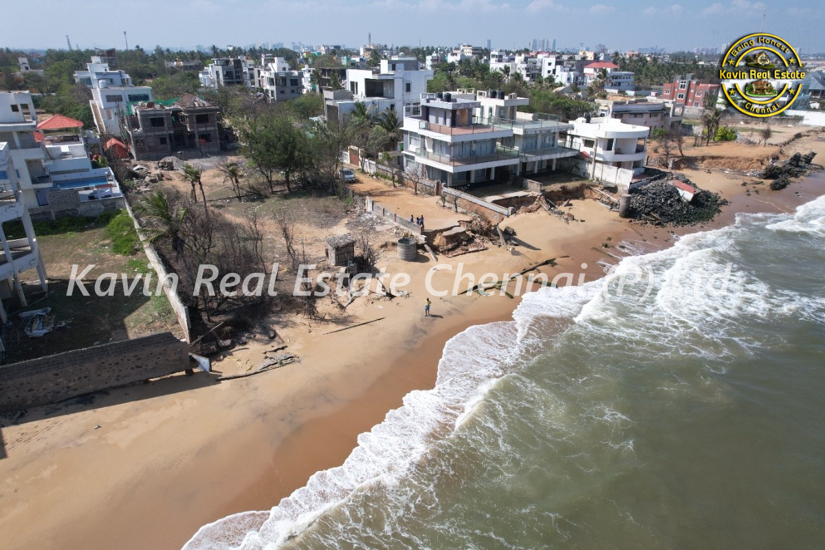 Beach End Plot for sale in ECR Kovalam