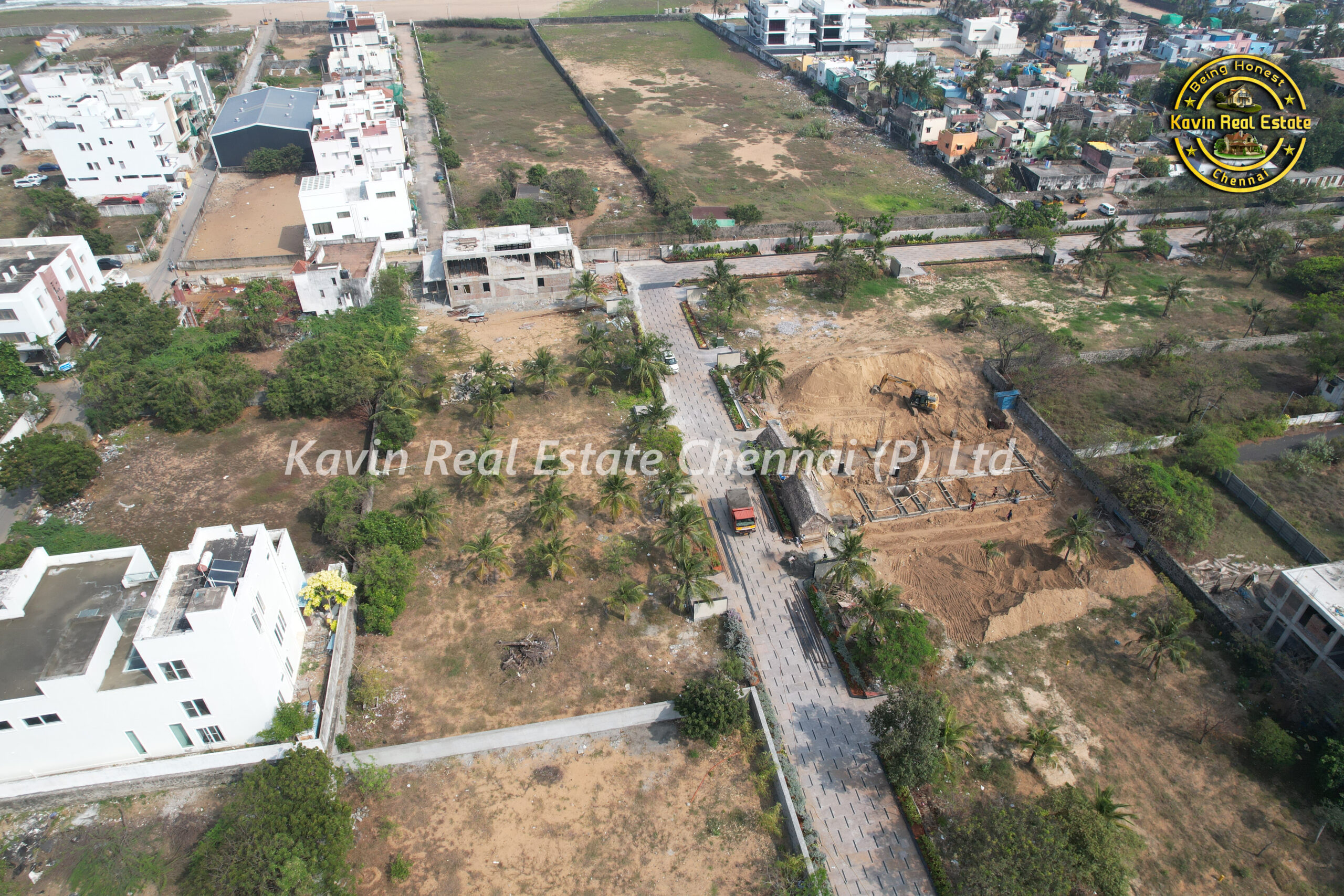 Residential Plots for sale in Injambakkam ECR