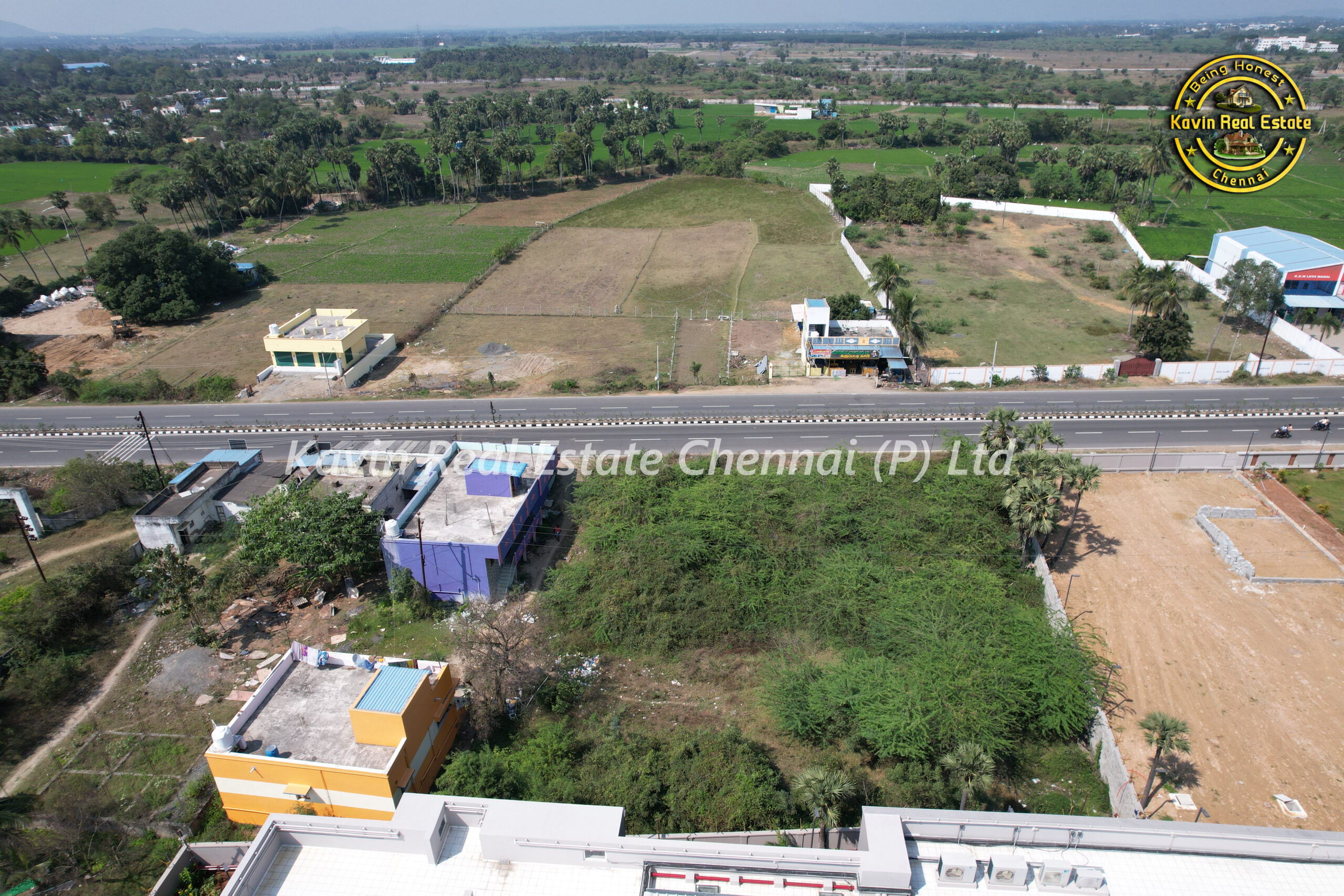 Commercial Plot for sale in Mamandur GST – Uthiramerur SH