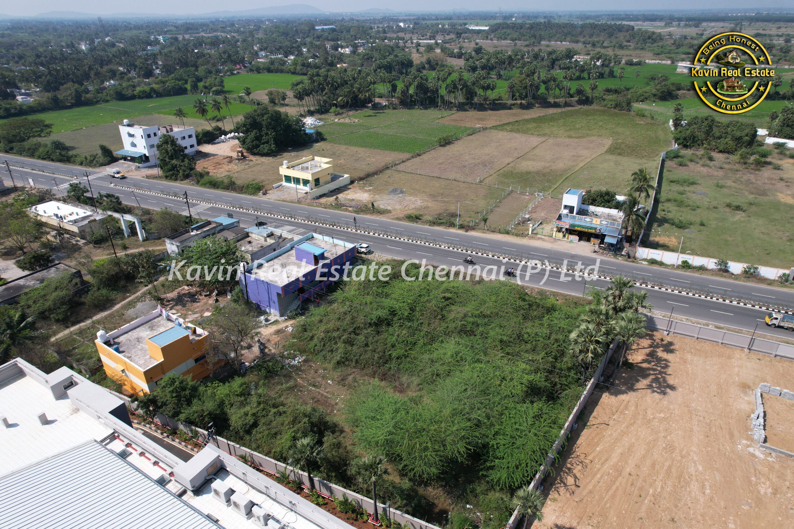 Commercial Plot for sale in Mamandur GST – Uthiramerur SH