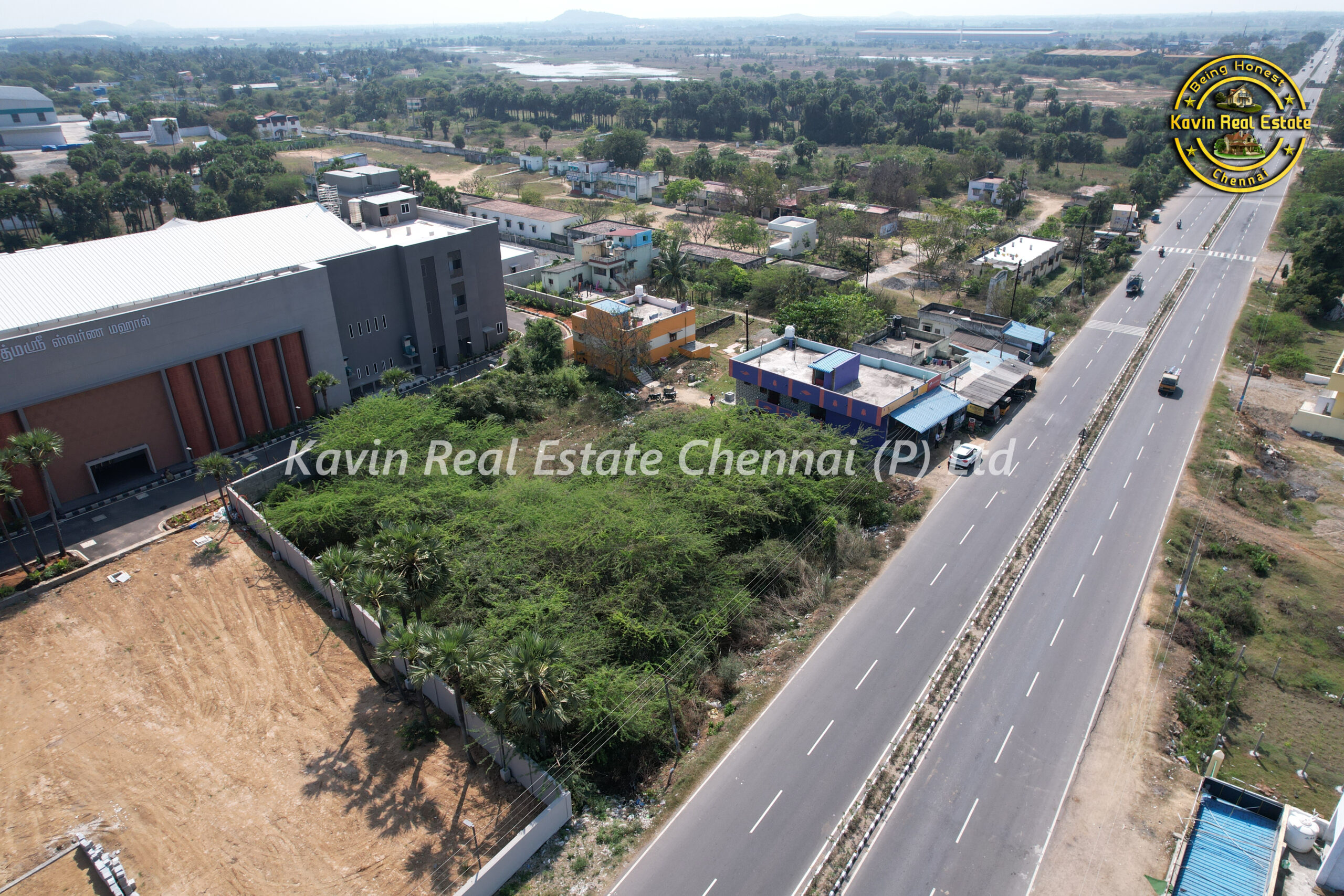 Commercial Plot for sale in Mamandur GST – Uthiramerur SH