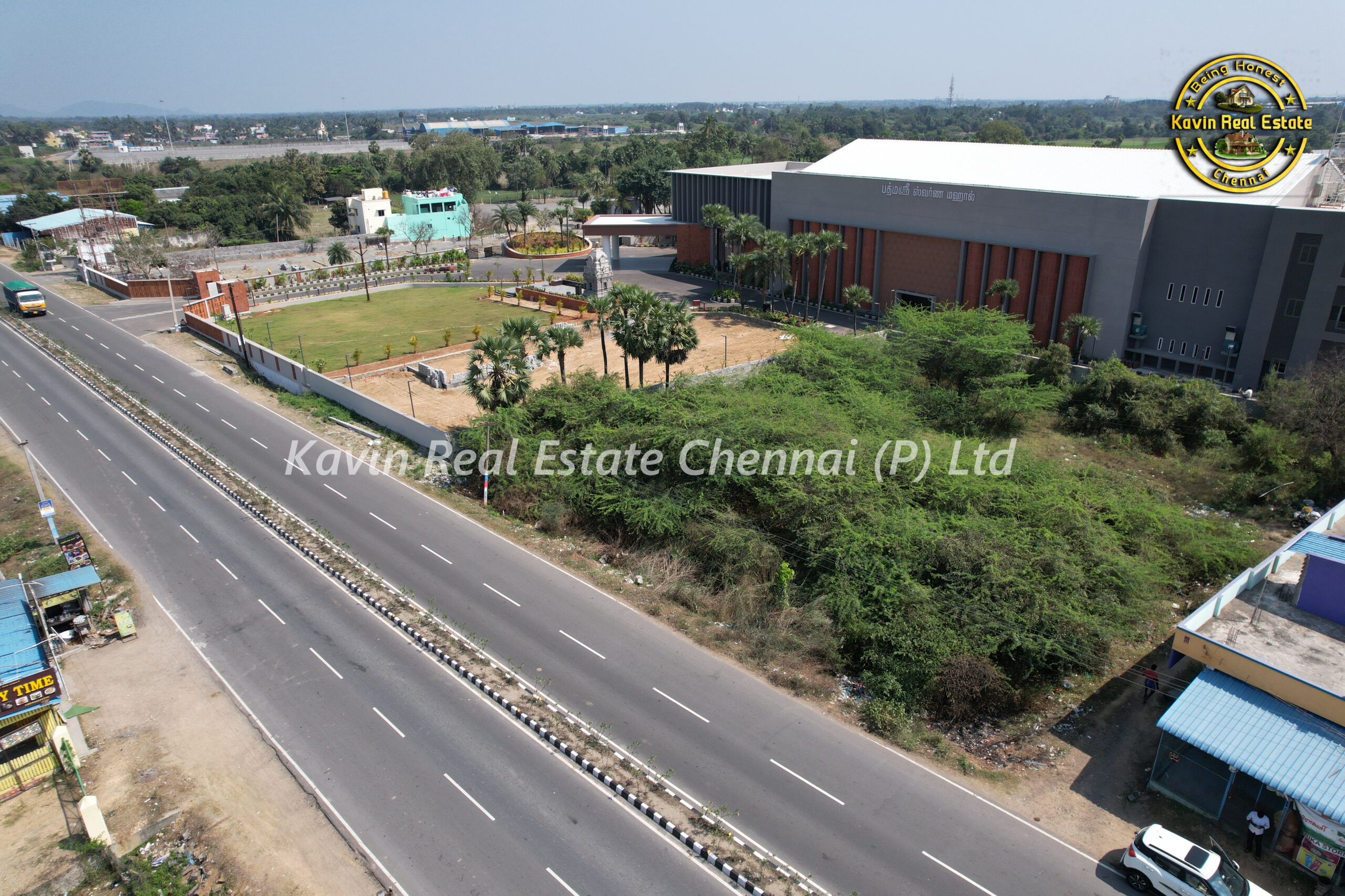 Commercial Plot for sale in Mamandur GST – Uthiramerur SH