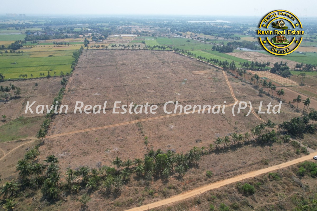 Lay ut Land for sale in ECR Pooncheri
