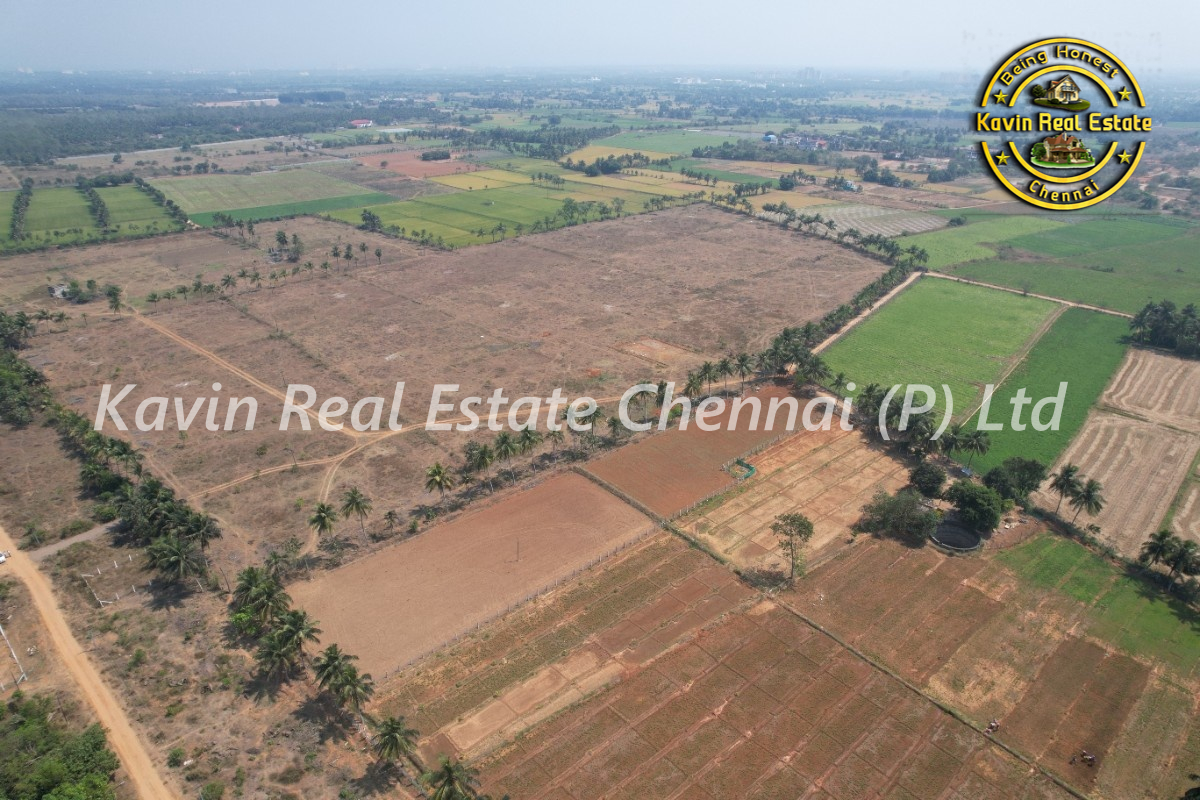 Lay ut Land for sale in ECR Pooncheri