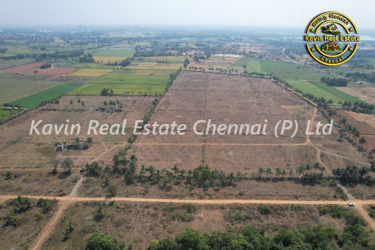 Lay ut Land for sale in ECR Pooncheri