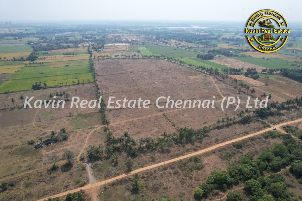 Lay ut Land for sale in ECR Pooncheri