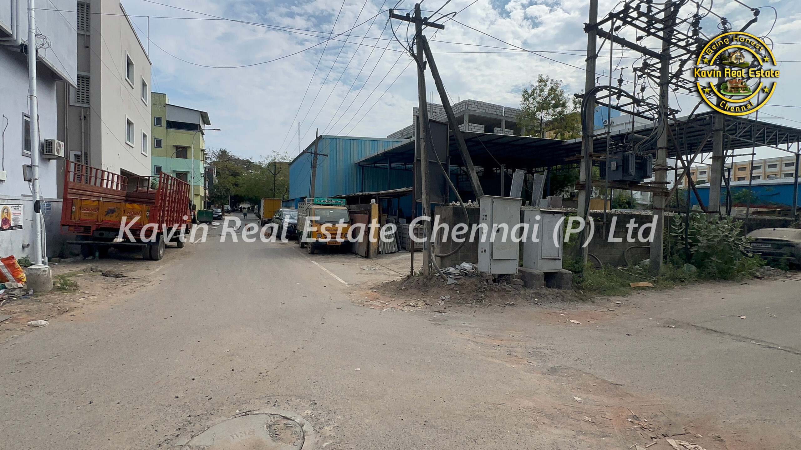 Plot for sale in Maduravoyal || North East Corner || 30 Ft Road || 65 K Income